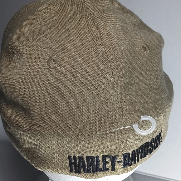 Harley Davidson Brown Cap Hat - Picture 7 of 11
